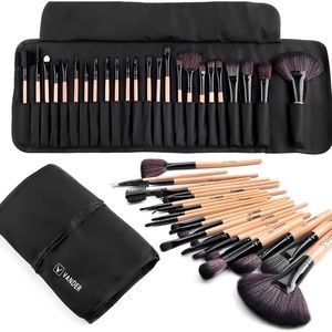 24 Piece Makeup Brush Set